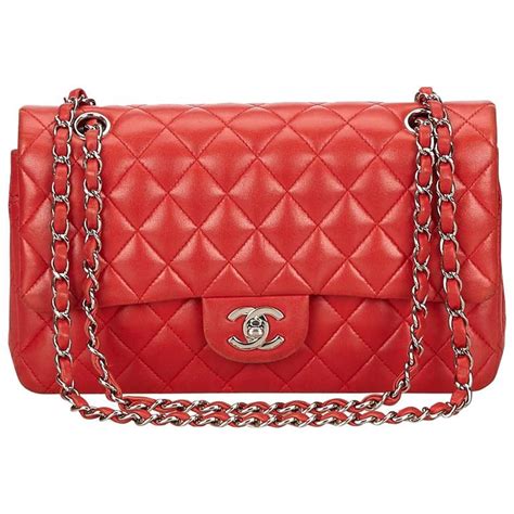 chanel classica rosa|red Chanel bag.